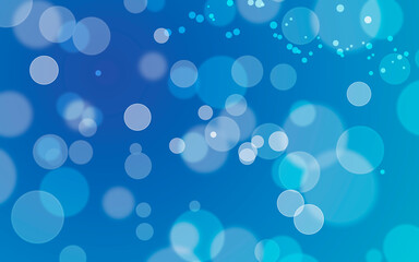 Defocused light on bright background. Abstract holiday background