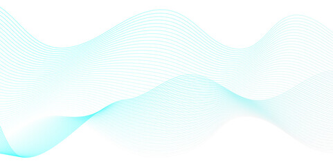 	
Seamless abstract Abstract blue wave geometric Technology, data science frequency gradient lines on transparent background. Isolated on white background. blue and white wavy stripes background.