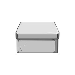 cable junction box cartoon. construction connection, switch industrial, industry system cable junction box sign. isolated symbol vector illustration