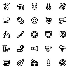 bike line icon sheet
