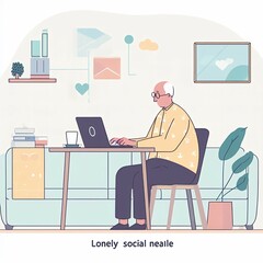 person working on laptop