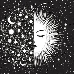 abstract floral background