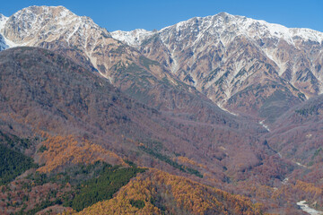 白馬マウンテンハーバーからの紅葉