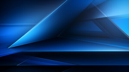 Modern amazing blue abstract presentation background with 3d