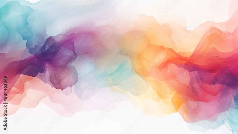 Canvas Prints abstract watercolor background design on white background
