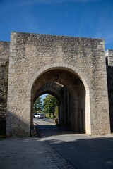 Fototapeta na wymiar Old medieval construction in Provins, France