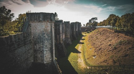 Old medieval construction in Provins, France © Wirestock