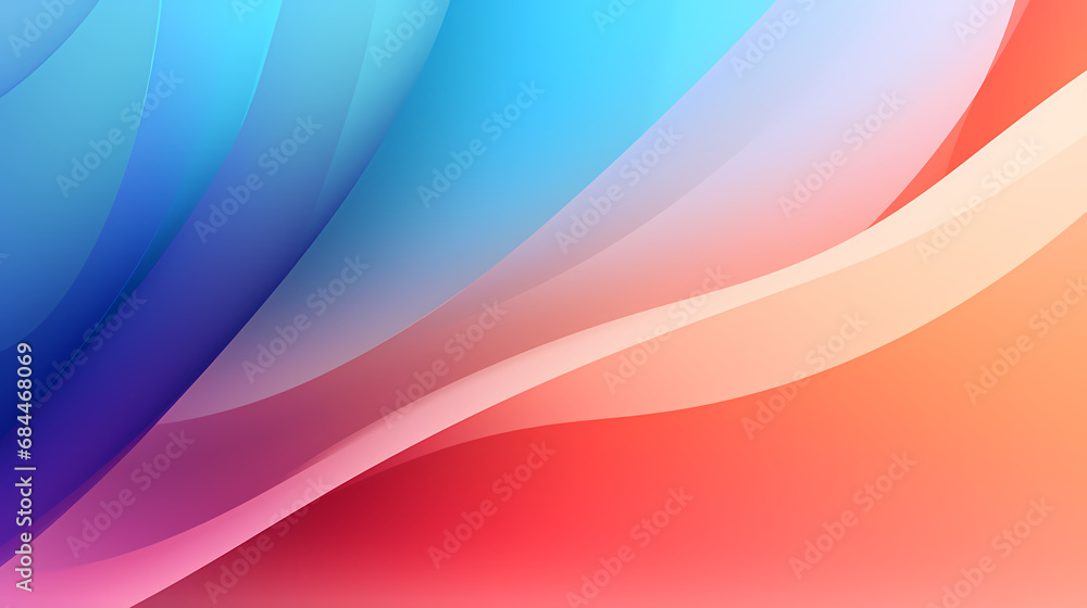 Aufkleber digital colorful wavy gradient curve abstract graphic poster ppt background,ppt background