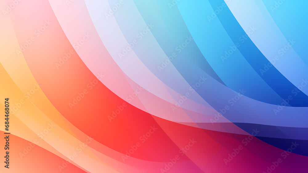 Aufkleber digital colorful wavy gradient curve abstract graphic poster ppt background,ppt background