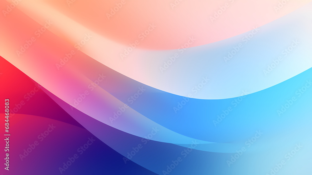 Aufkleber digital colorful wavy gradient curve abstract graphic poster ppt background,ppt background