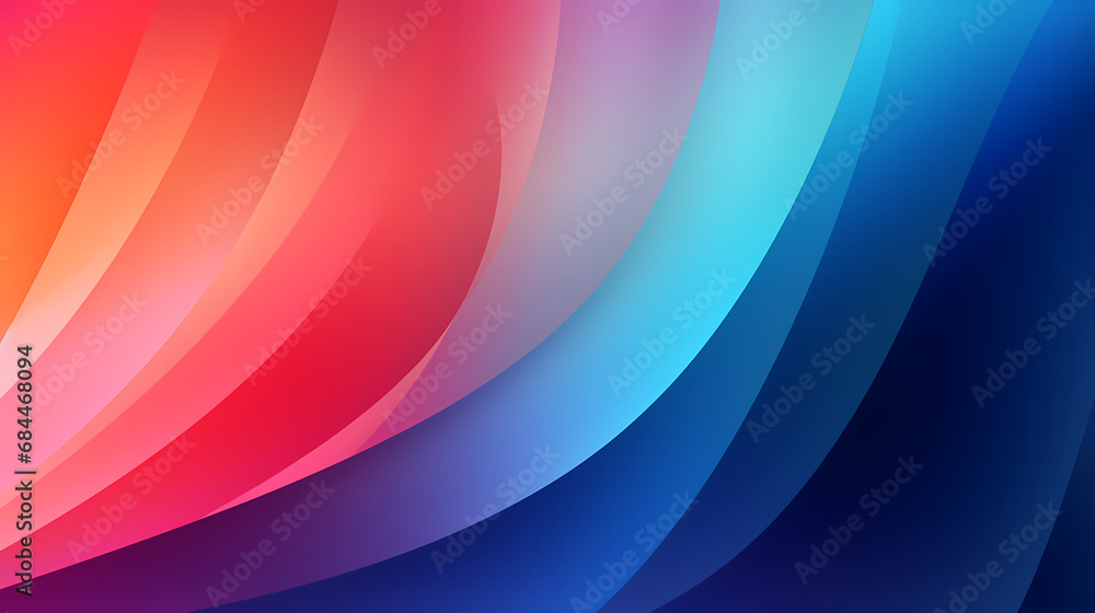 Aufkleber digital colorful wavy gradient curve abstract graphic poster ppt background,ppt background