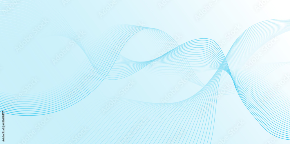 Poster abstract vector blue gradient waves background modern cover design .blue abstract pattern lines, and