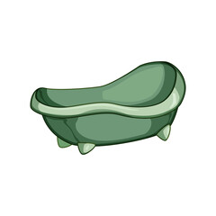 bathroom toddler bathtub cartoon. infant little, caucasian water, happy bubble bathroom toddler bathtub sign. isolated symbol vector illustration