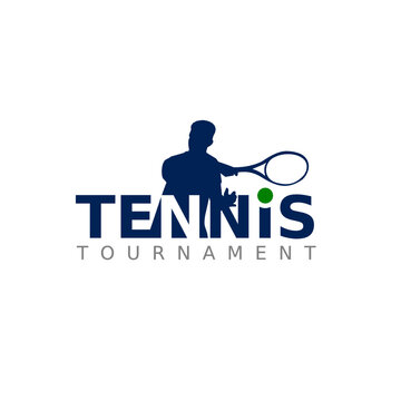 tennis tournament logo design