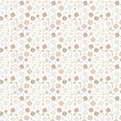 Seamless pattern with abstract elements