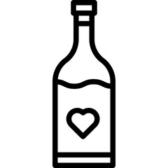 wine  vector design icon