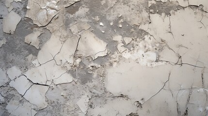 Obraz premium Broken cement floor old cement floor top view