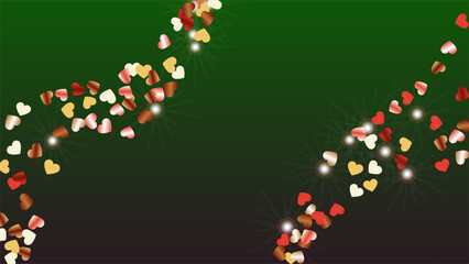 Elegance Background with Confetti of Glitter Particles. Sparkle Lights Texture. Anniversary pattern. Light Spots. Star Dust. Explosion of Confetti. Design for Cover.