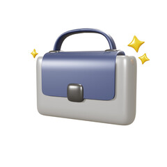 3d work bag icon