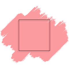 Geometric Frame With Brush