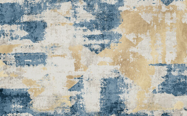 Retro texture art background pattern, abstract watercolor painting, line art, carpet background