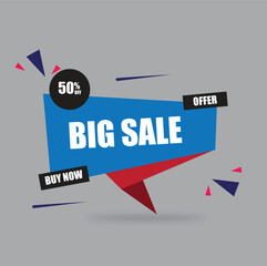 vector mega sale and offers banner template
