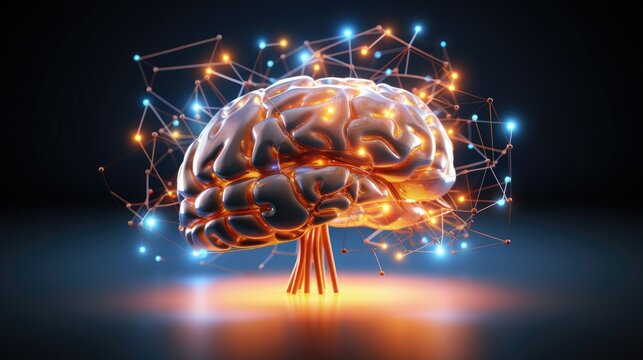Synapses on brain