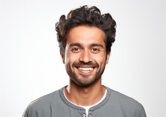 Fototapeta premium Portrait of happy smiling confident Translator