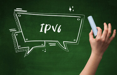 Hand drawing abbreviation concept concept