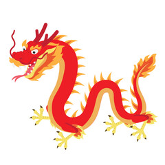 Chinese New Year Dragon Element