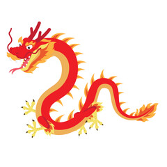 Chinese New Year Dragon Element