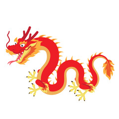 Chinese New Year Dragon Element