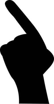 recommend clip art: hand sign silhouette