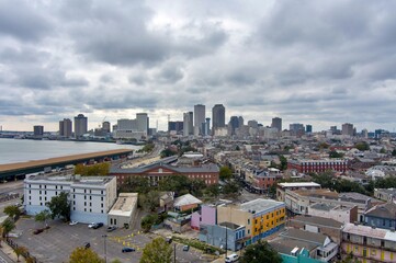Obraz premium Downtown New Orleans, Louisiana in November