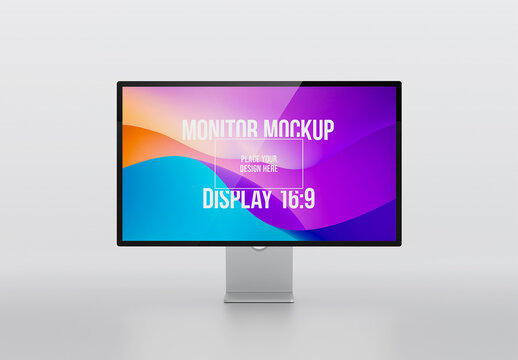 Monitor Display Mockup