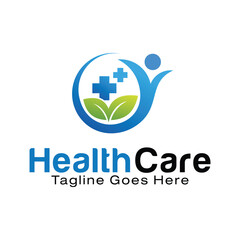 Health Care logo design template