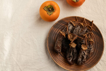 自家製の干し柿