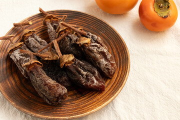 自家製の干し柿