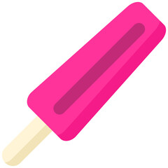 Ice Cream Stick icon Icon In Flat Design Style Vector Illustration