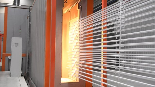 Electro Static Powder Coating Oven