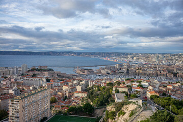 Vue panoramique Marseille