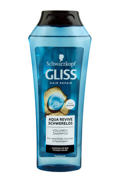Gliss Schwarzkopf Hair Repair Shampoo freigestellt Hintergrund transparent