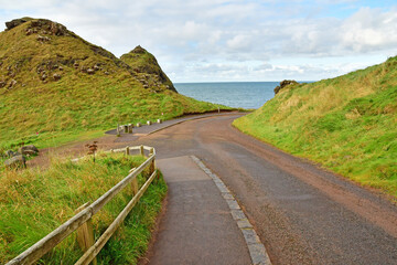 Bushmills, Northern Ireland - september 15 2022 : Giant's Causeway