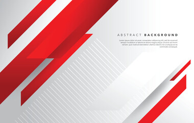 abstract red and white background template for cover and backdrop banner 