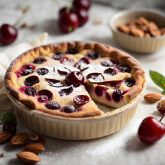 Cherry and Almond Clafoutis - A Blissful French Delight