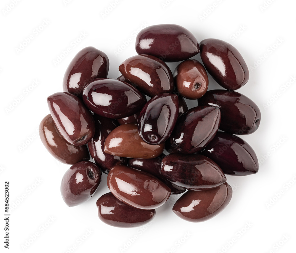 Poster olives isolated