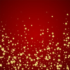Magic stars vector overlay.  Gold stars scattered