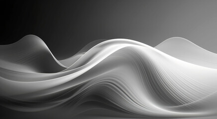 Abstract Background, Gray Curved Lines