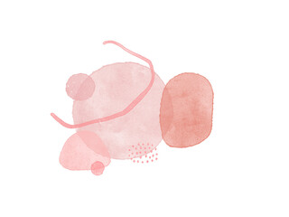 Abstract Hand Drawn Watercolor Glitter Stain Texture Background