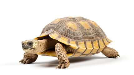 Fototapeta premium a tortoise isolated on a white background